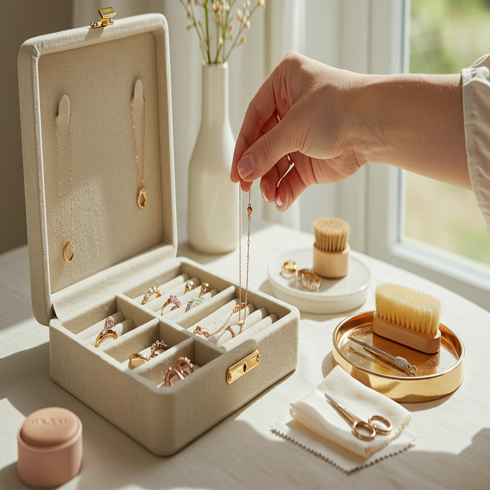 Mücevher Saklama ve Temizliği: Takıların Bakımı Nasıl Yapılır?