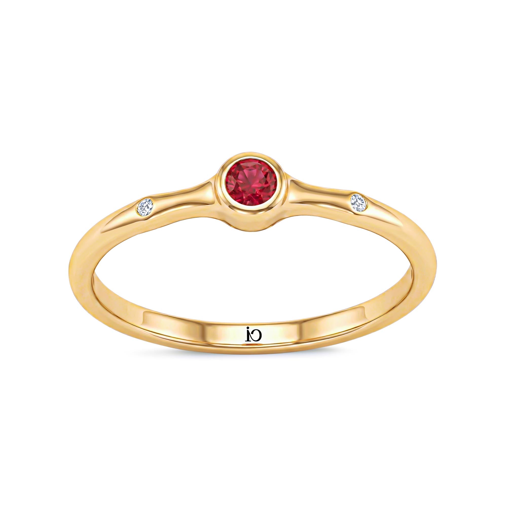 Red Luce Yakut Yüzük