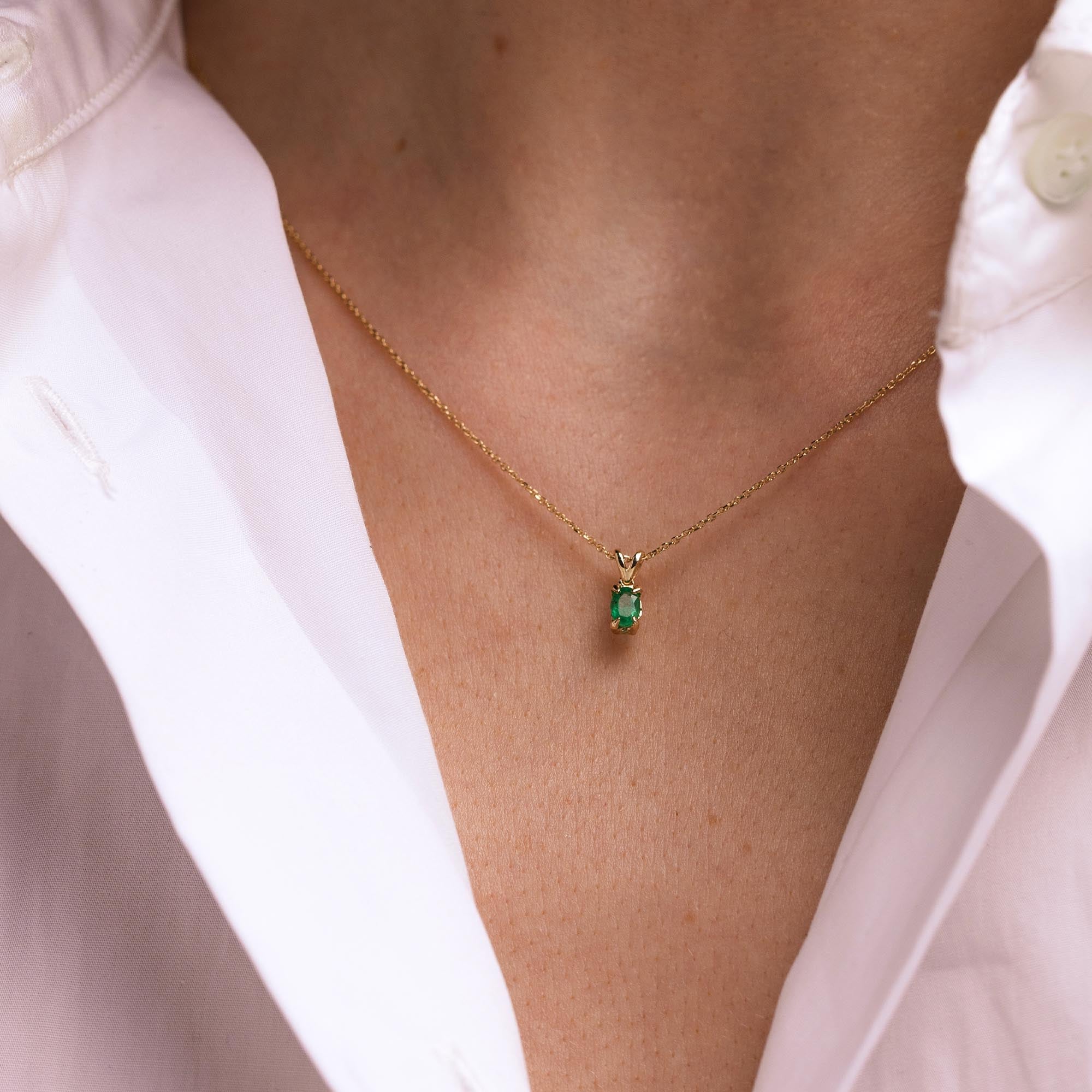 Tektaş Zümrüt Kolye