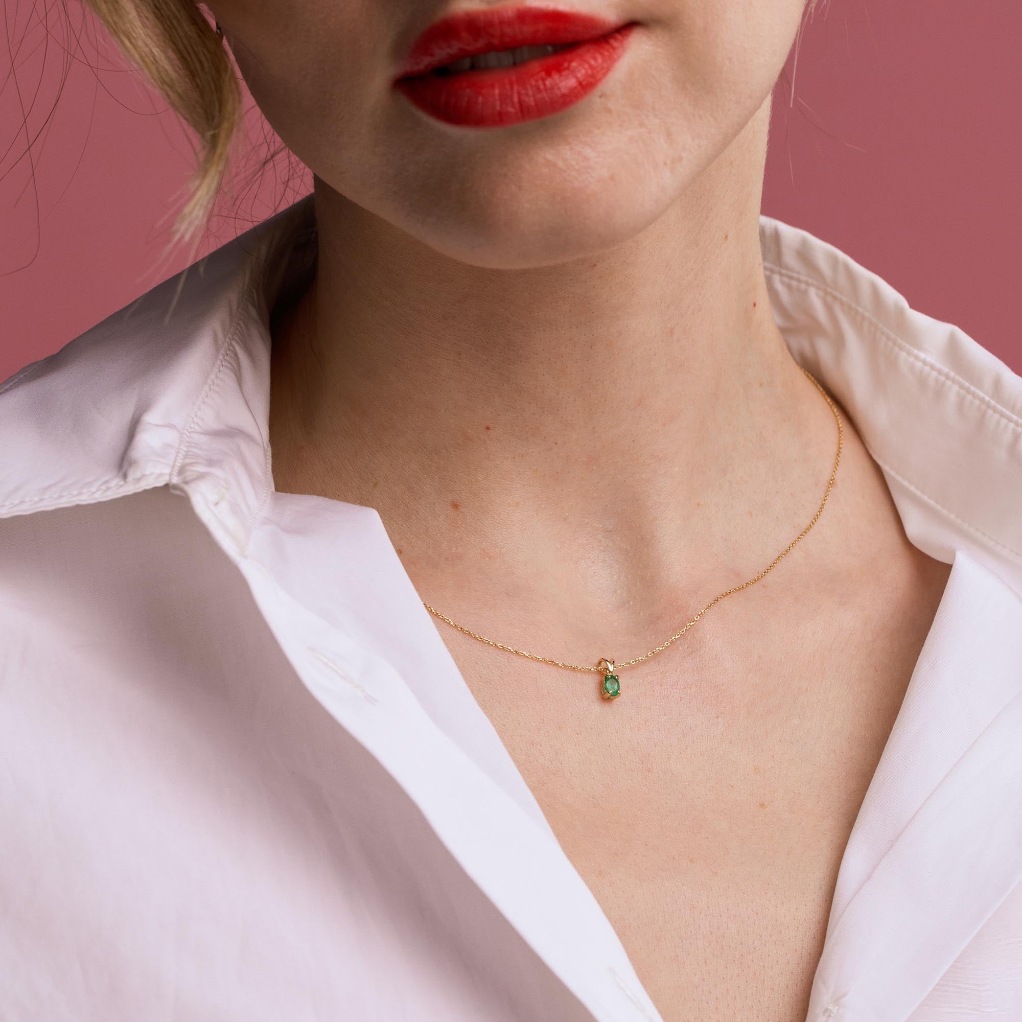 Tektaş Zümrüt Kolye