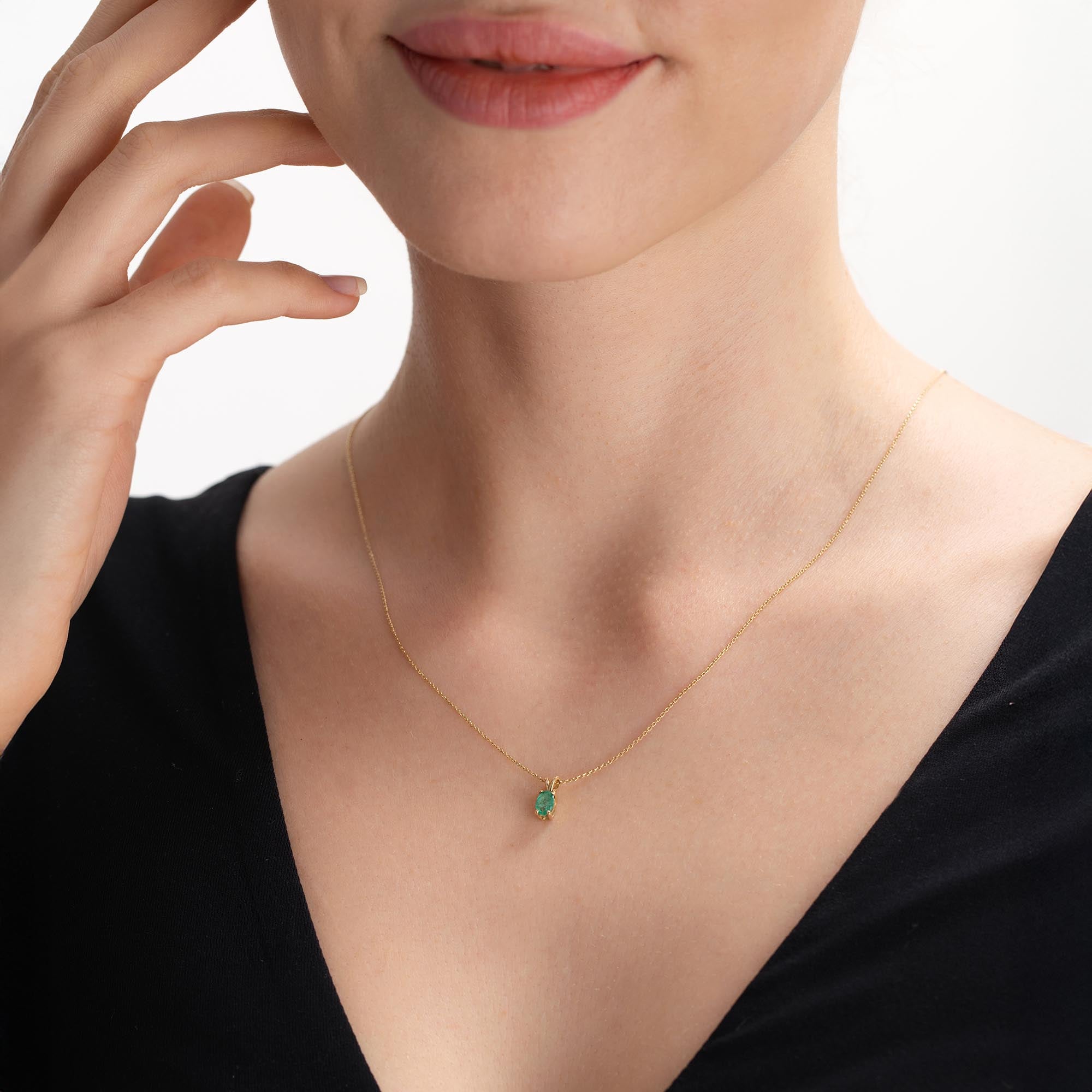 Tektaş Zümrüt Kolye