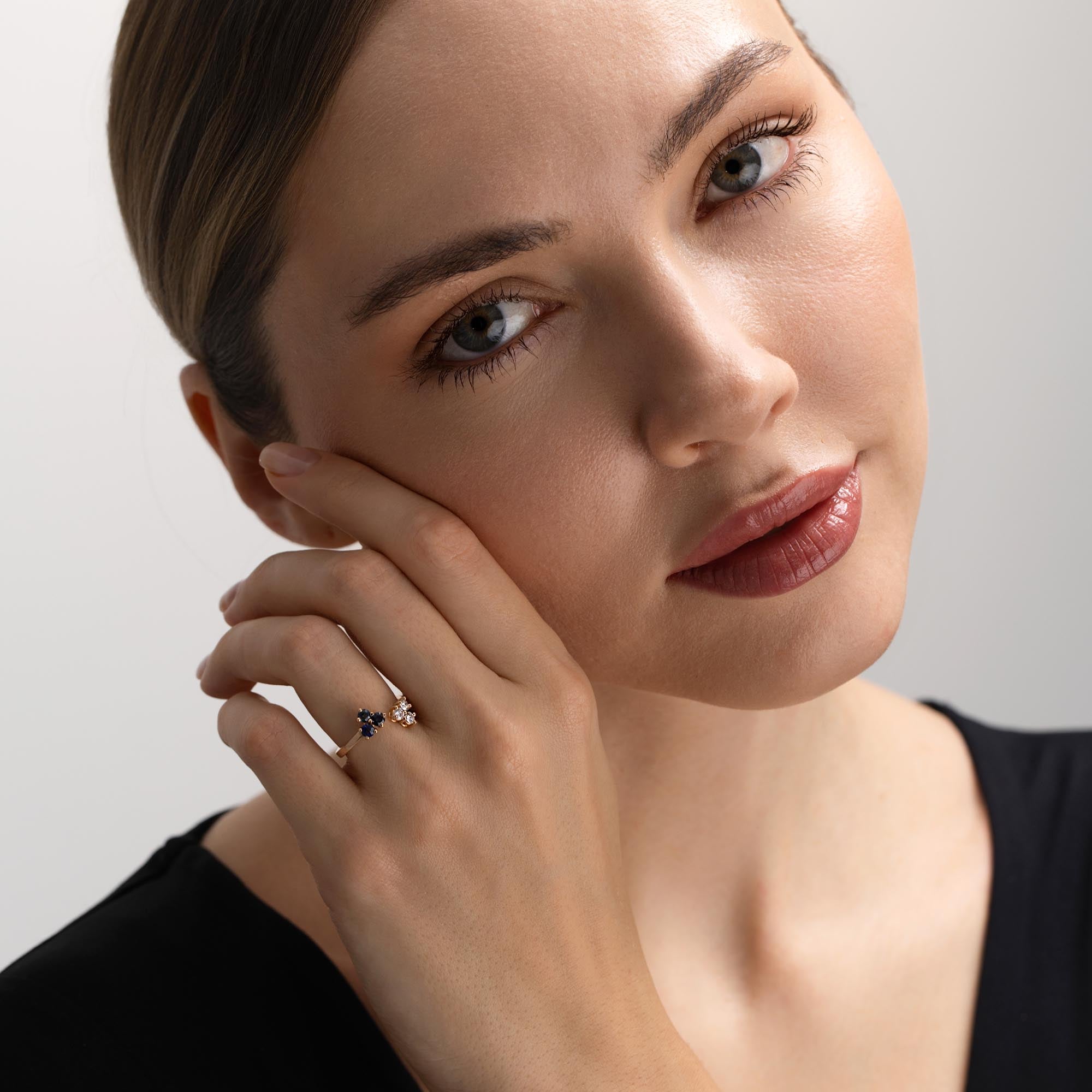 Viva Pırlanta Safir Yüzük