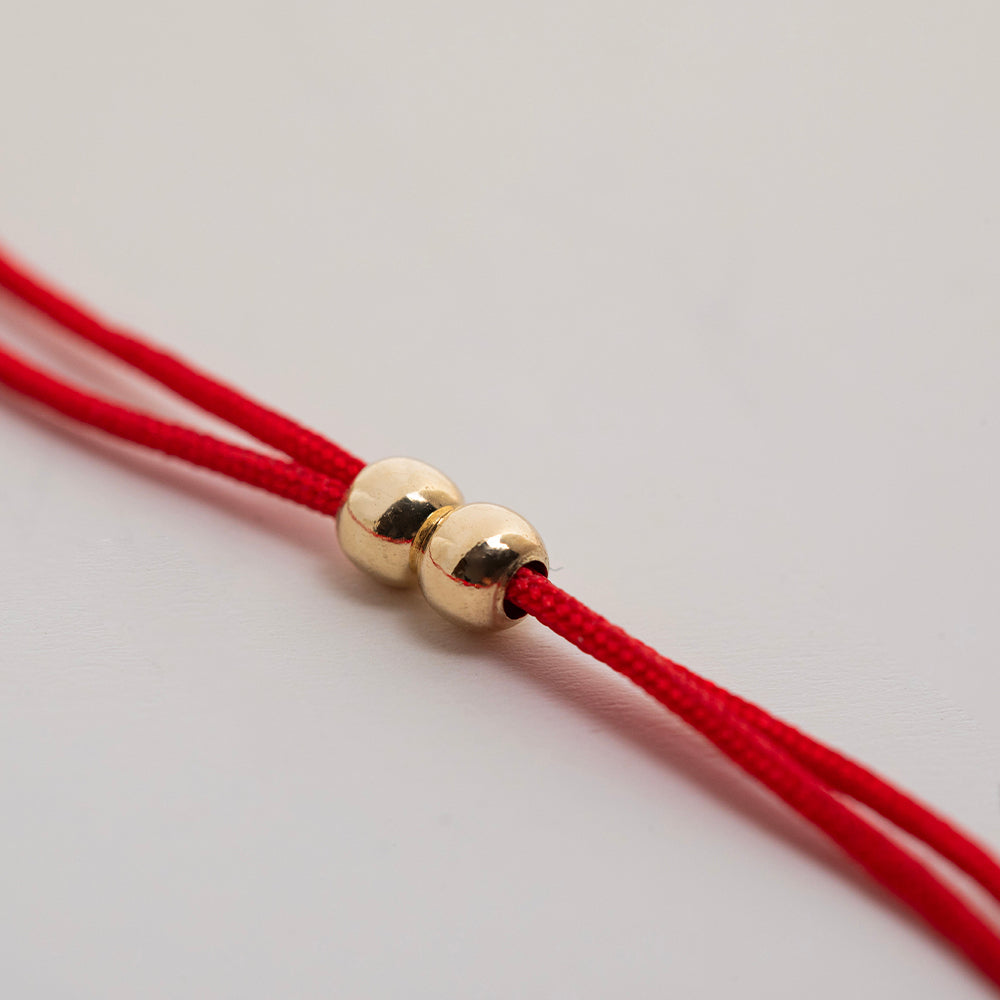 Altın İp Bileklik - Amore