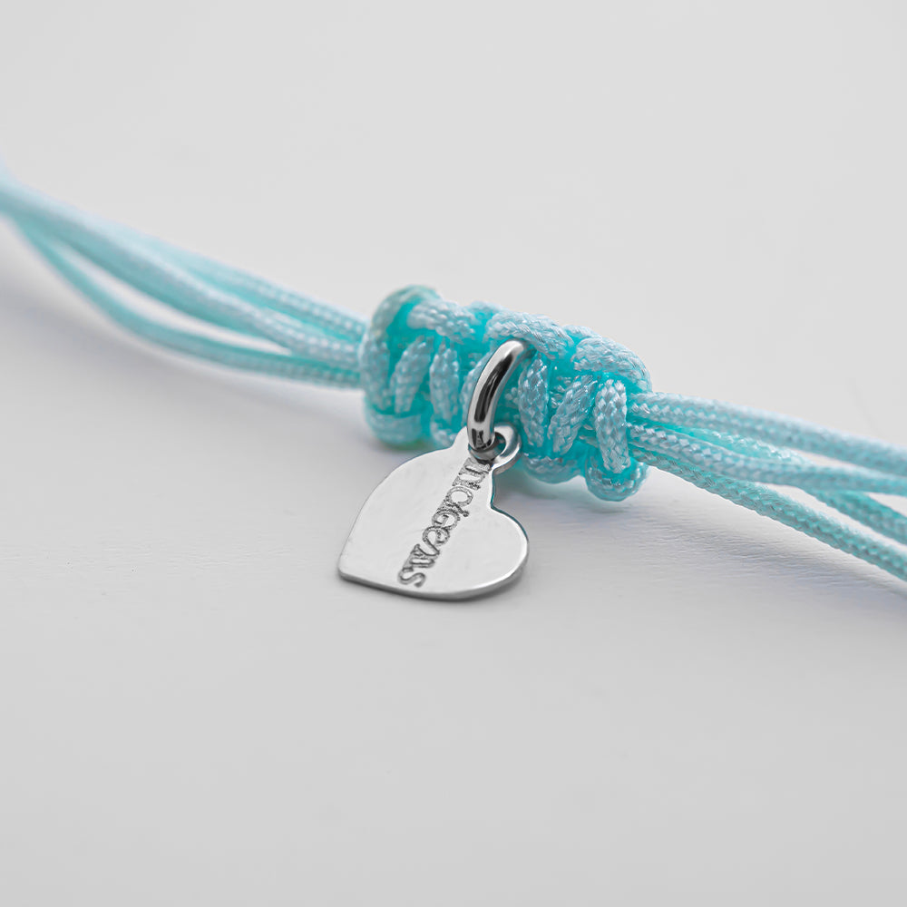 Soft Mint Altın İp Bileklik - Solis