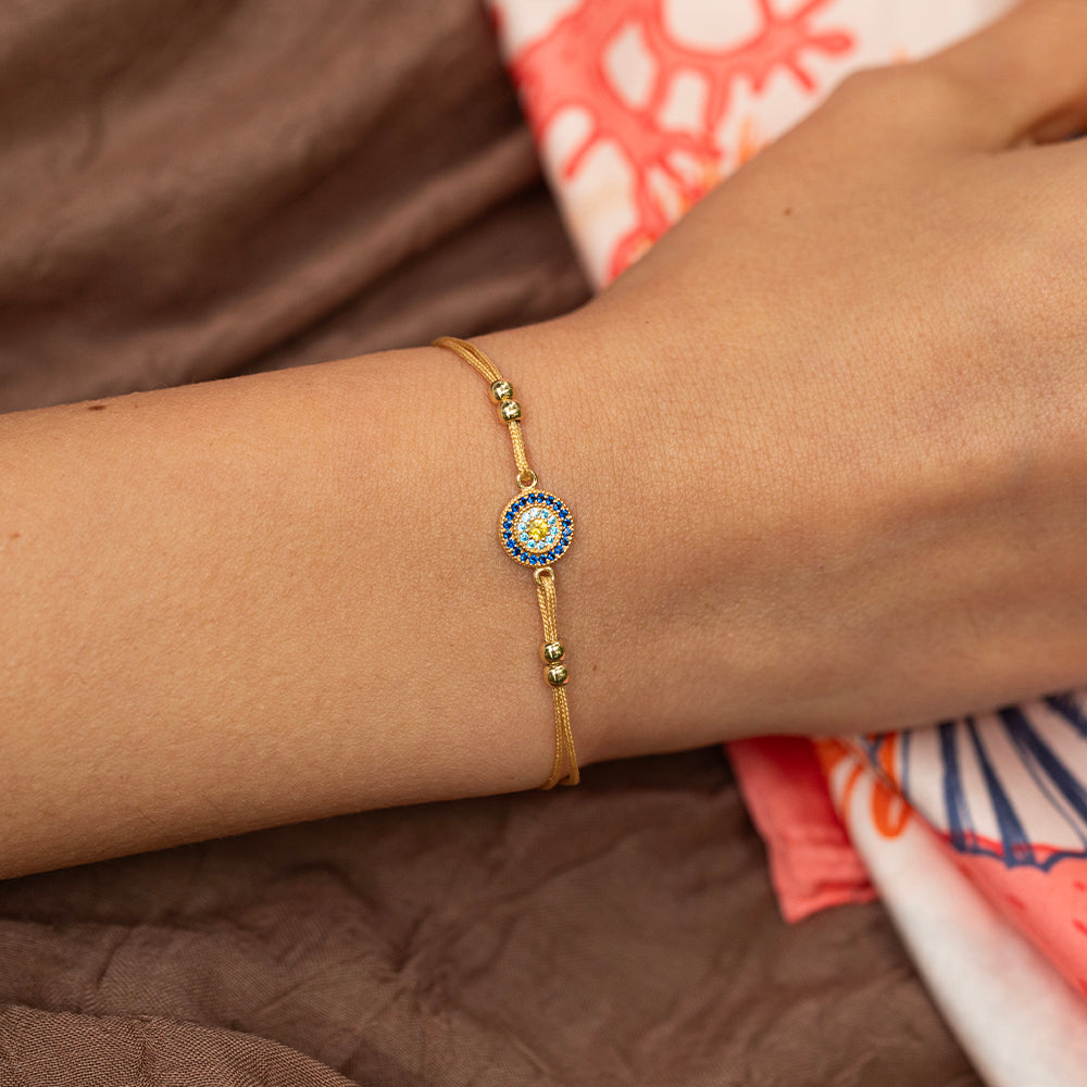 Golden Honey Altın İp Bileklik