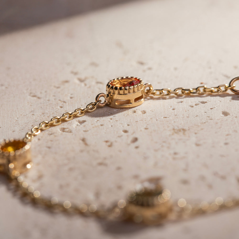 Colorful Safir Bileklik