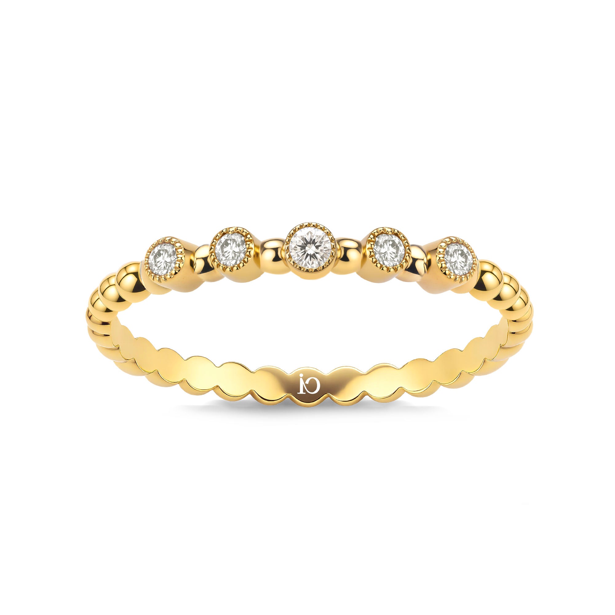 Velina Minimal Pırlanta Yüzük