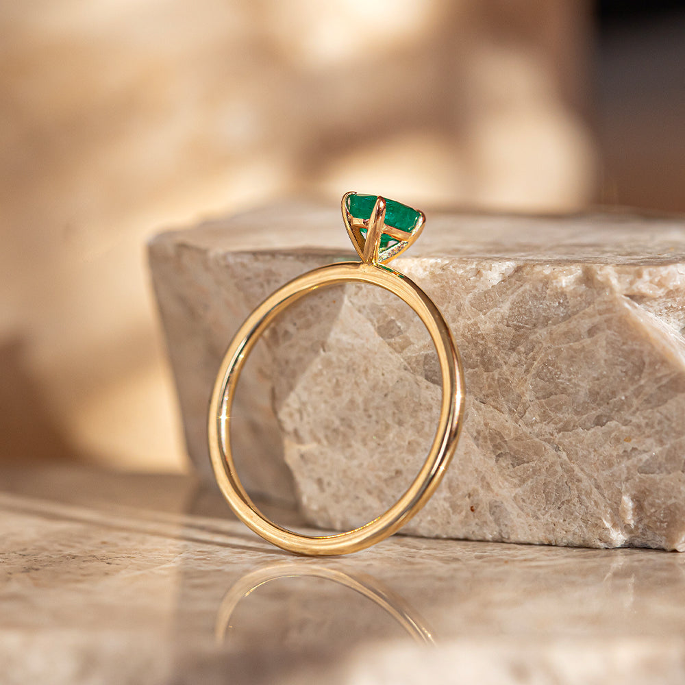 Tektaş Zümrüt Yüzük