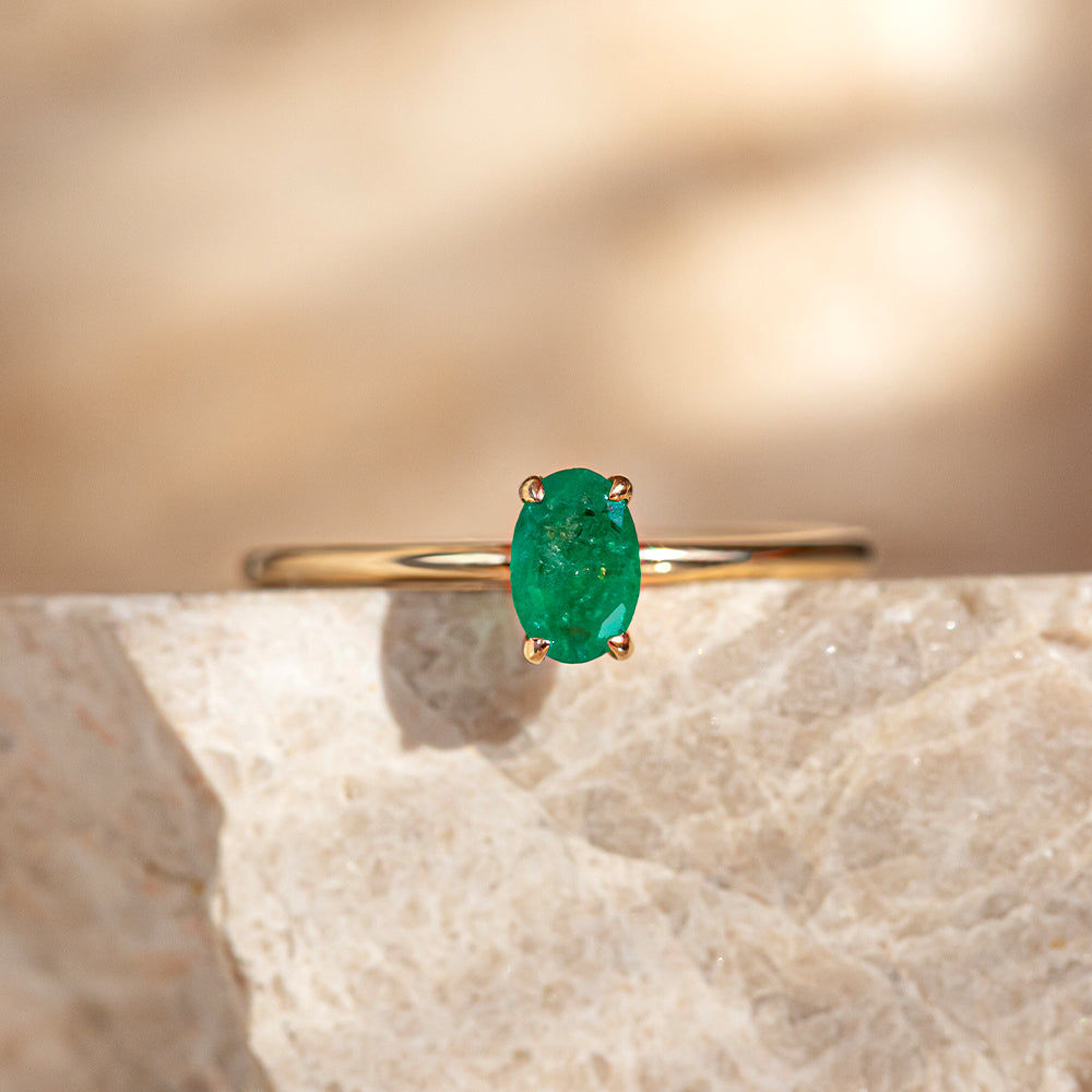 Tektaş Zümrüt Yüzük