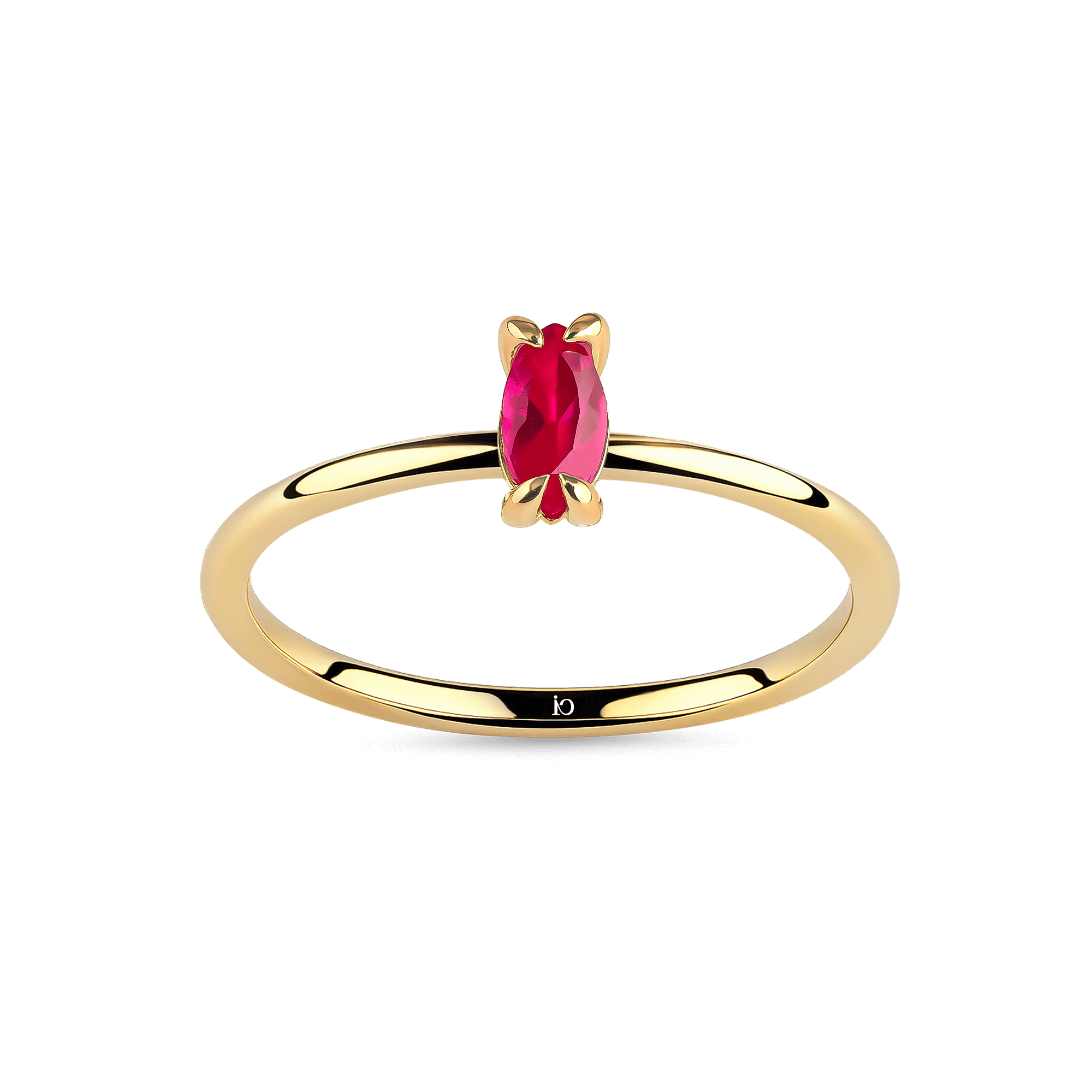 Tektaş Yakut Yüzük