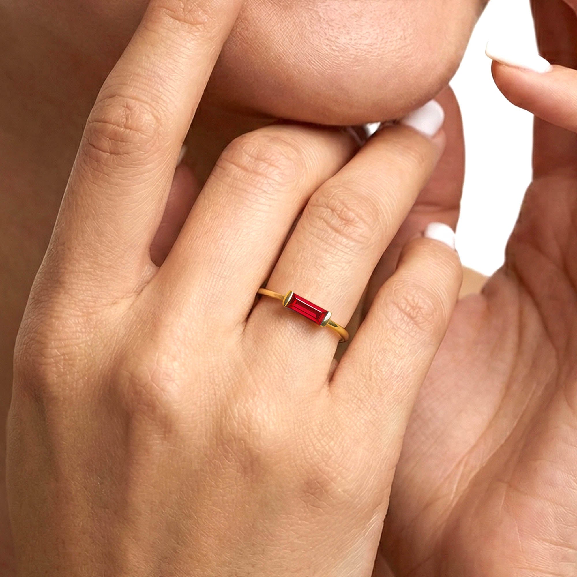 Red Edge Baget Yüzük