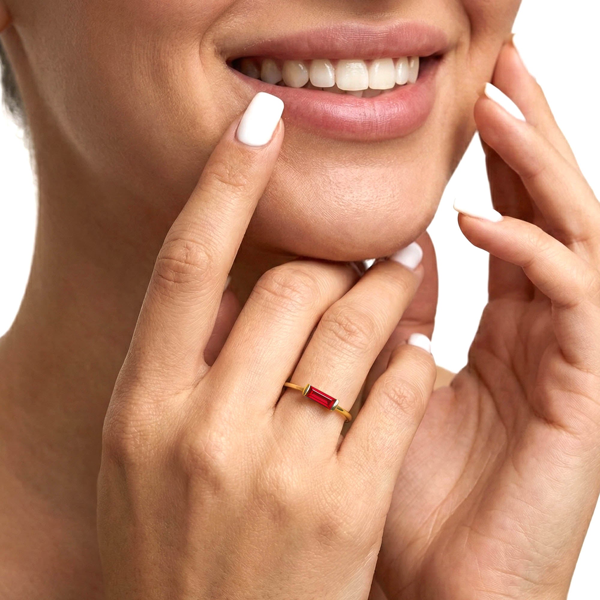 Red Edge Baget Yüzük