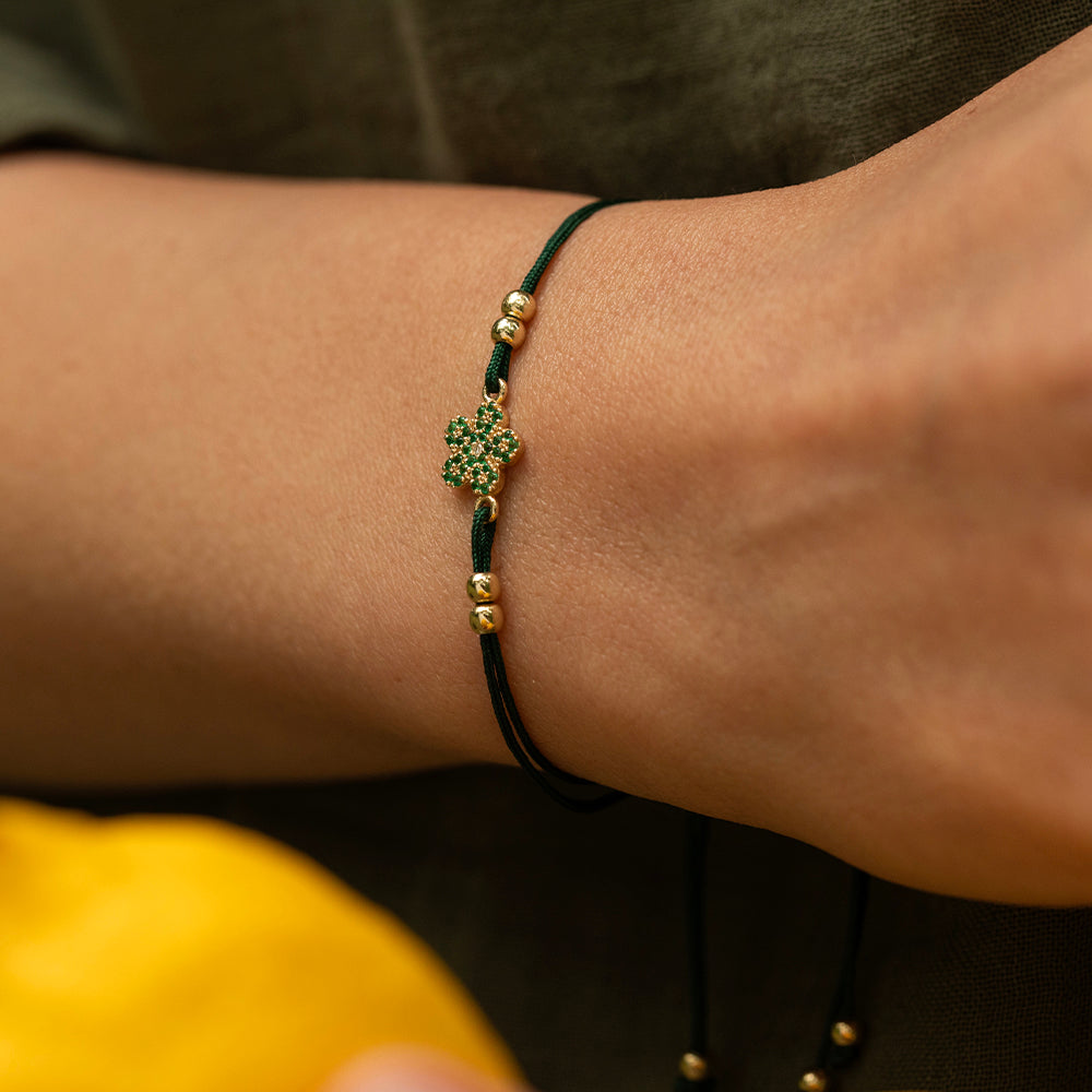 altın şans bilekliği