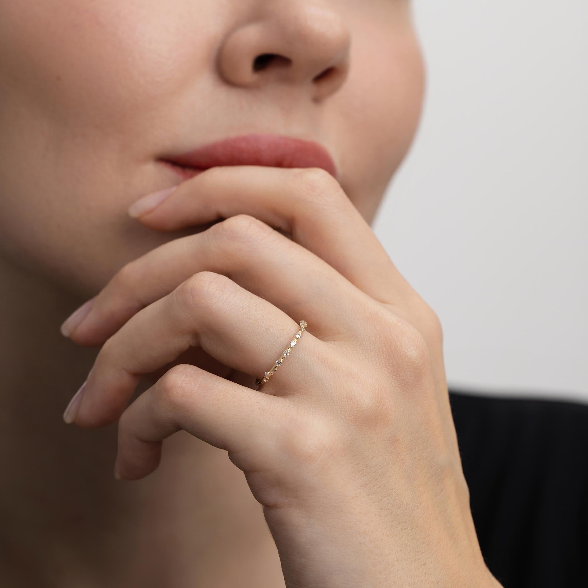 Flow Pırlanta Yüzük