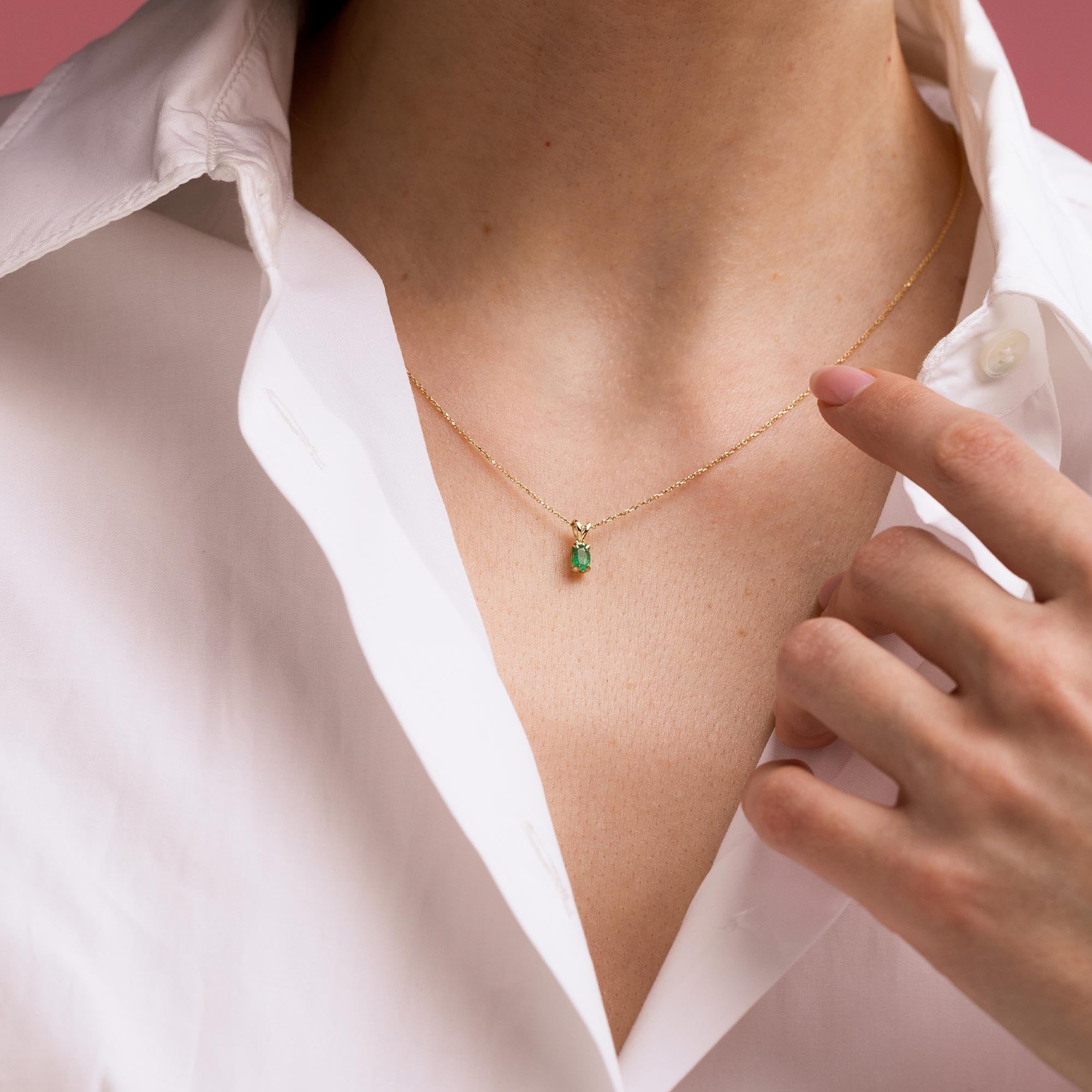 Tektaş Zümrüt Kolye