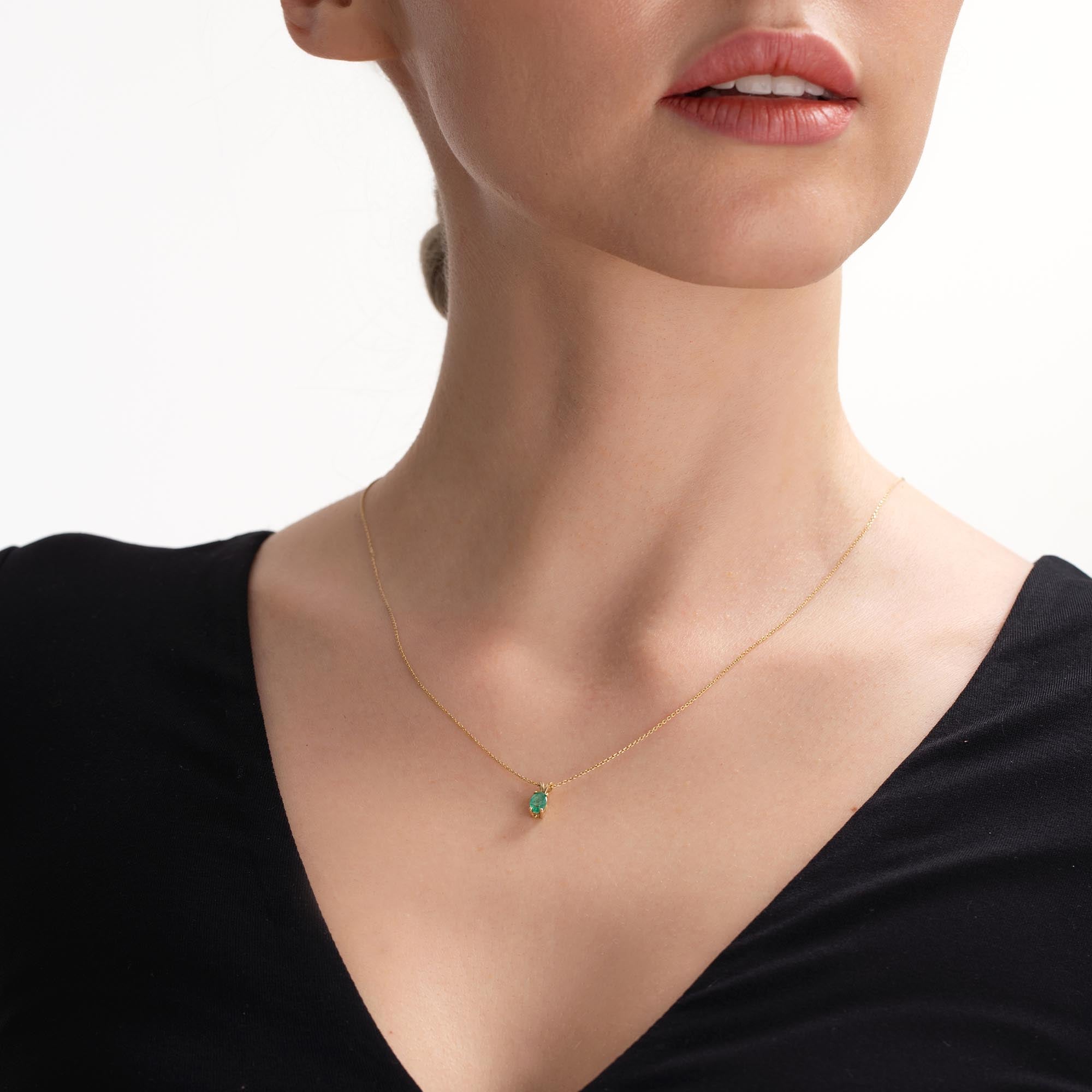 Tektaş Zümrüt Kolye