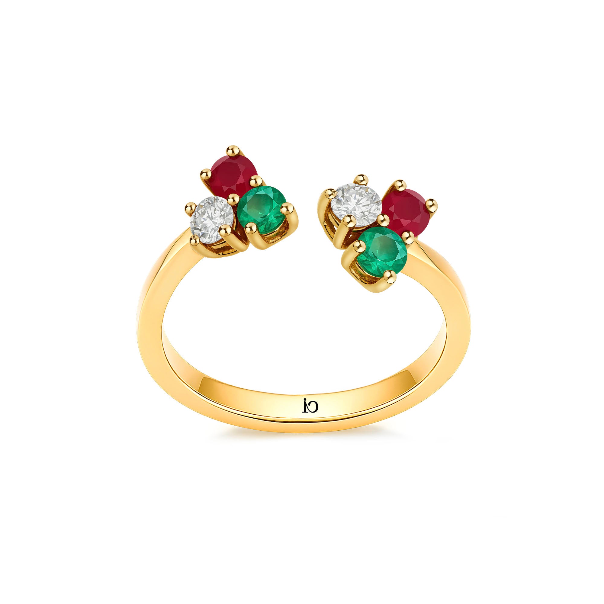 Trio Coctail Yüzük