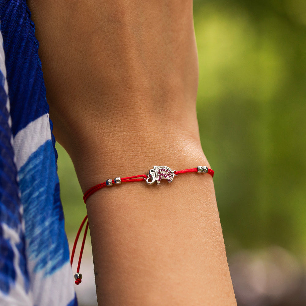 Pırlantalı İp Bileklik - Tula