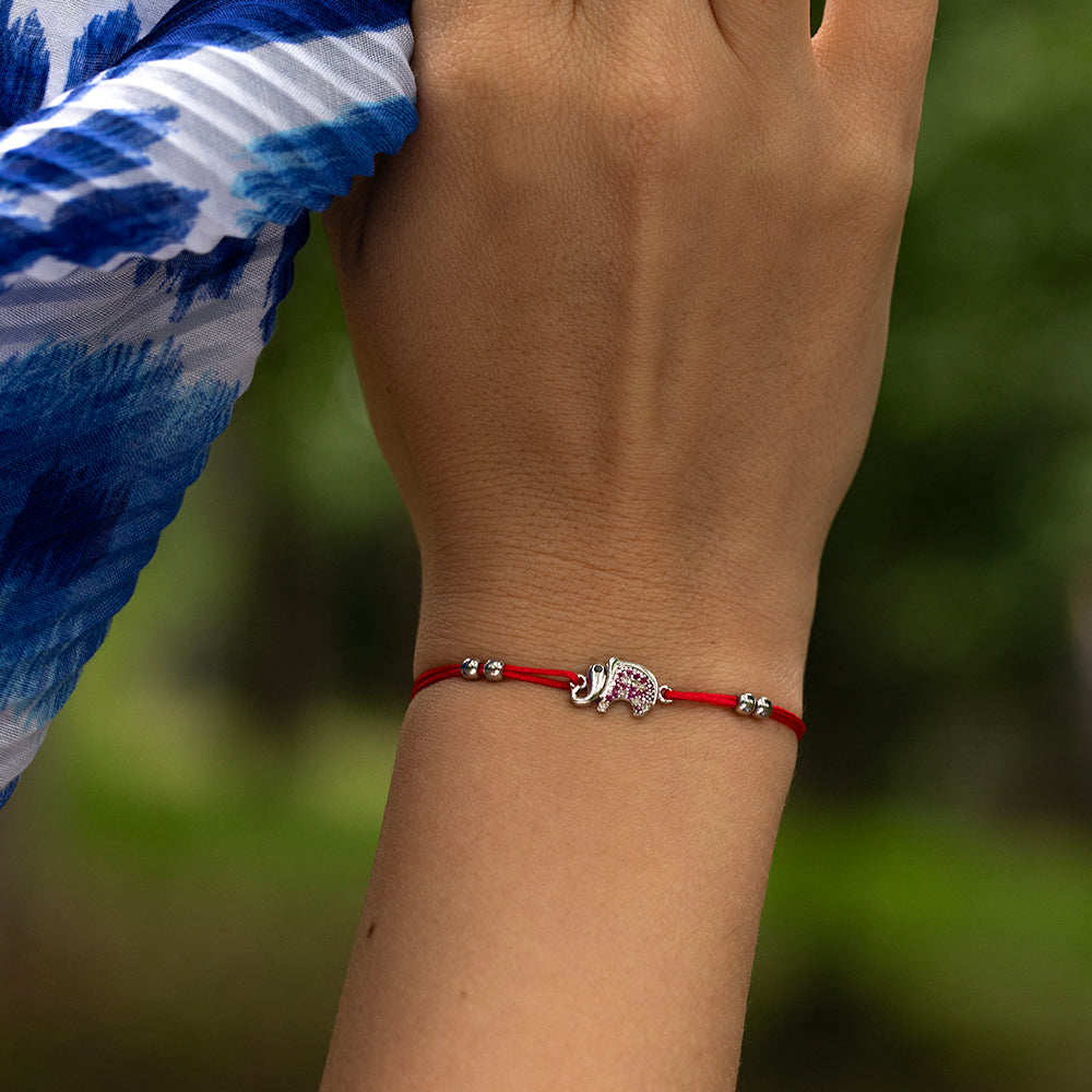 Pırlantalı İp Bileklik - Tula