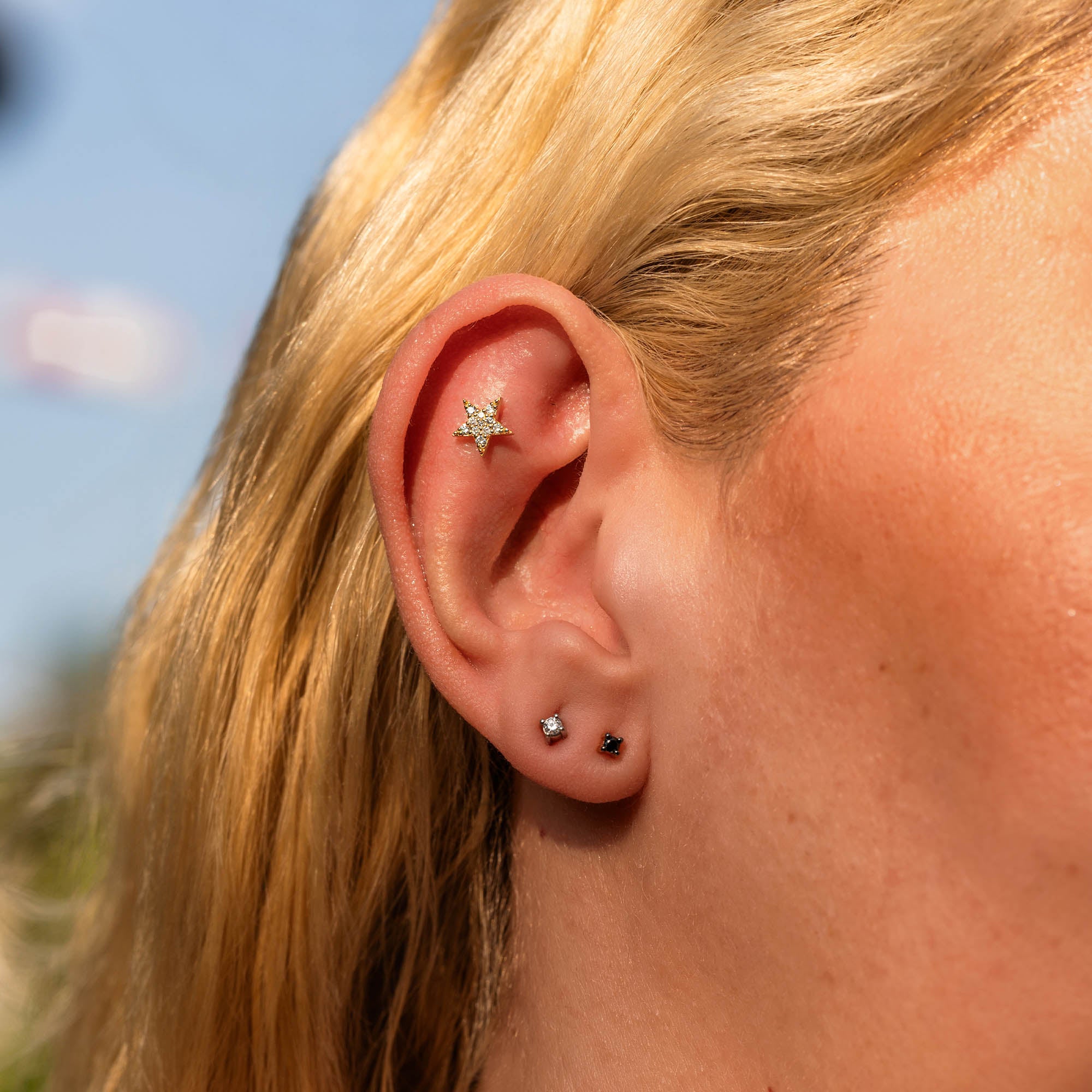 Pırlantalı Star Tragus