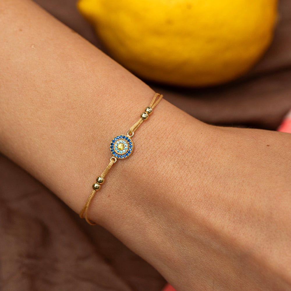 Golden Honey Altın İp Bileklik