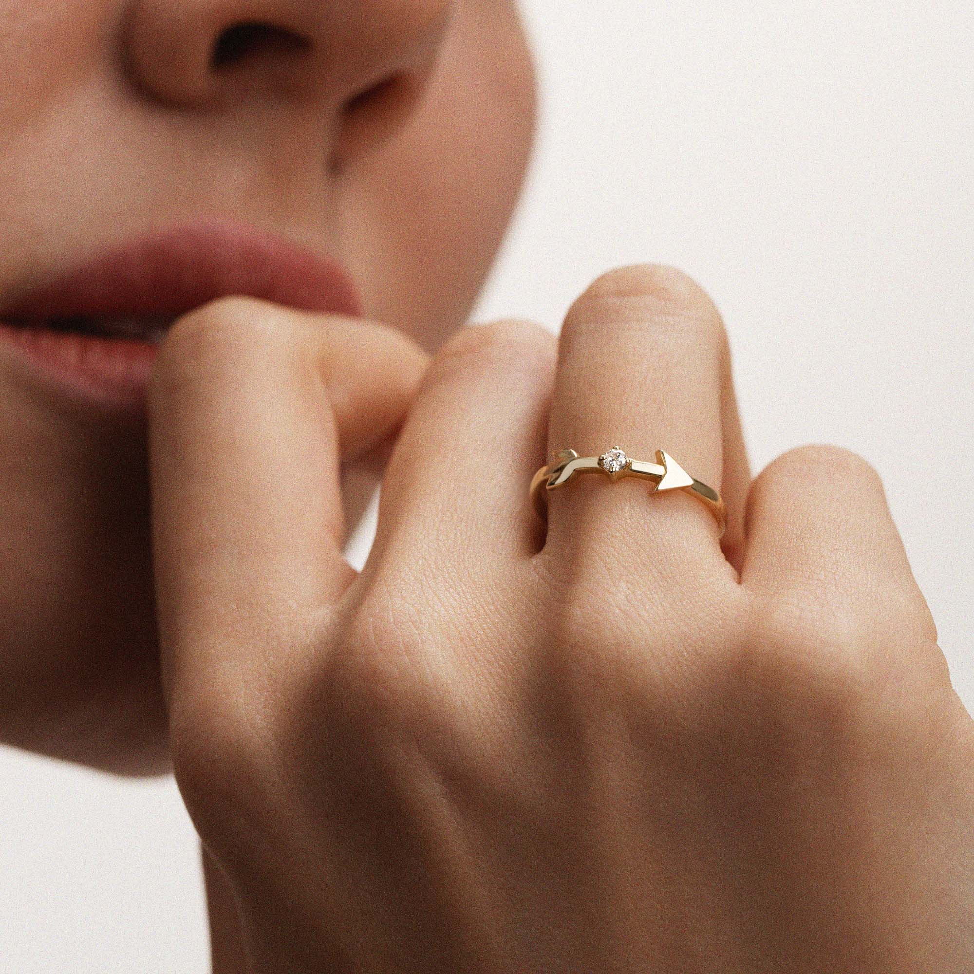 Arrow Pırlanta Yüzük