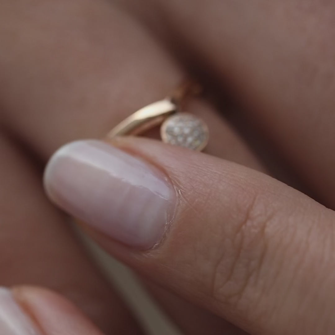 Pırlanta Sallantılı Yüzük Video - İncigems