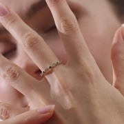 Lily Pırlanta & Safir Vintage Yüzük