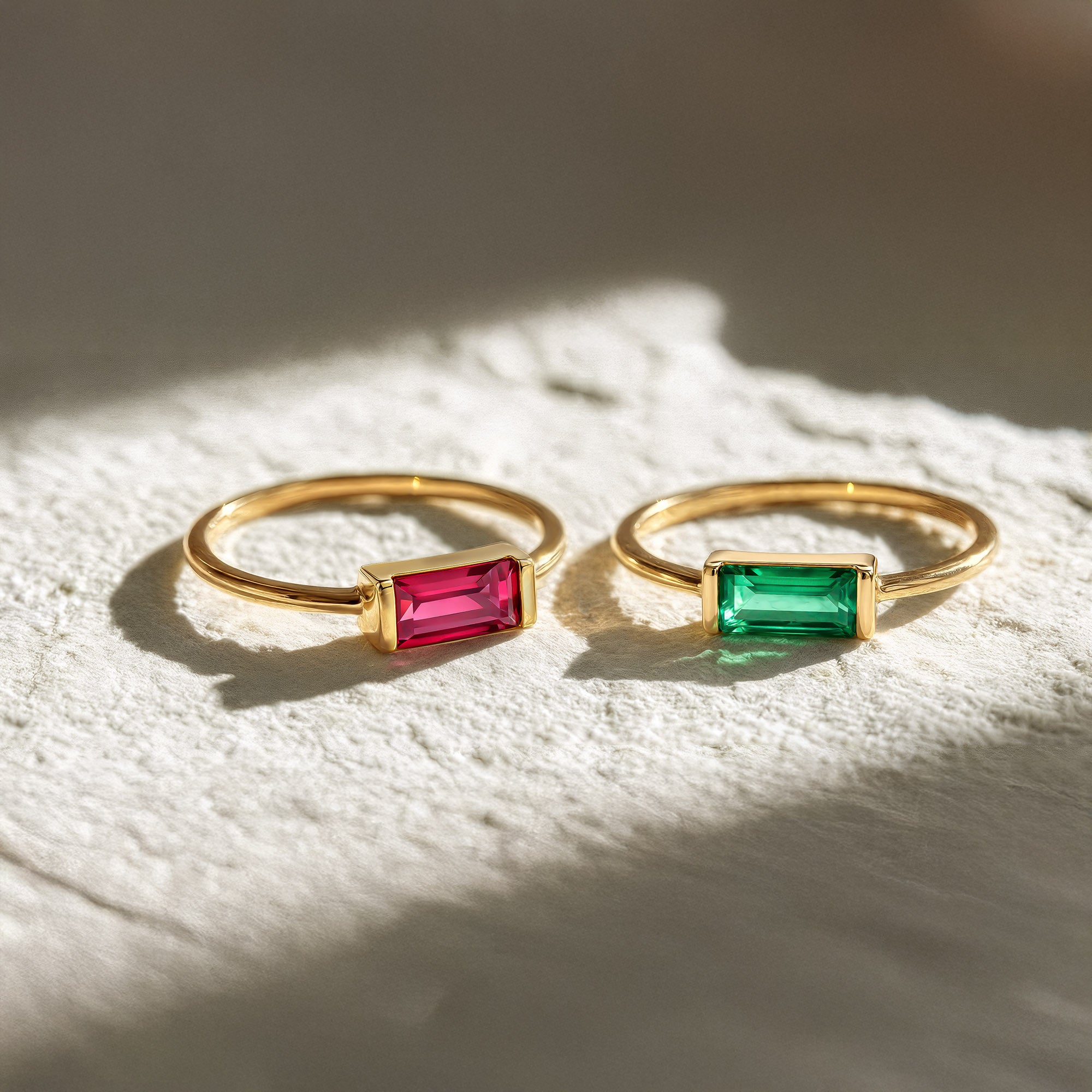 Edge Blue Safir Baget Yüzük