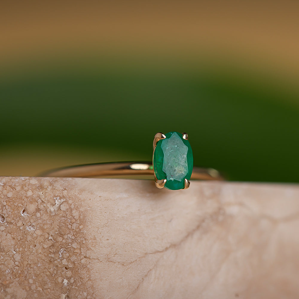 Tektaş Zümrüt Yüzük