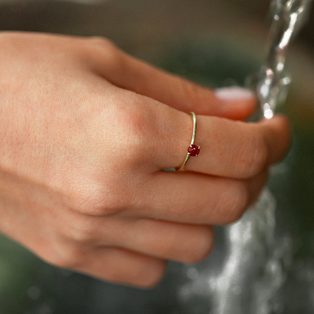  Tektaş Yakut Yüzük