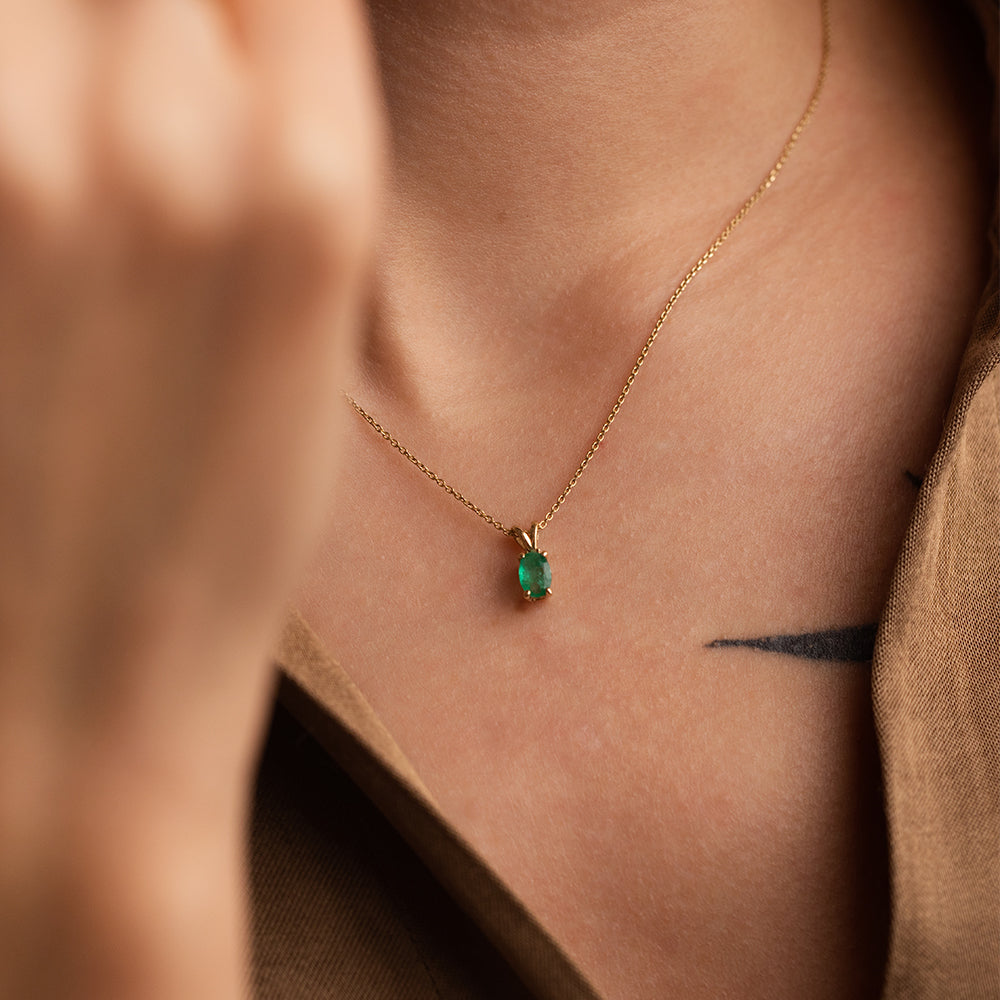 Tektaş Zümrüt Kolye