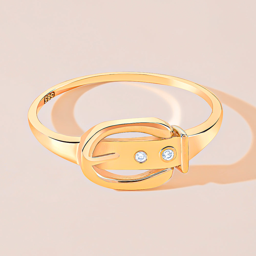 0.04 Karat Belt Pırlantalı Yüzük