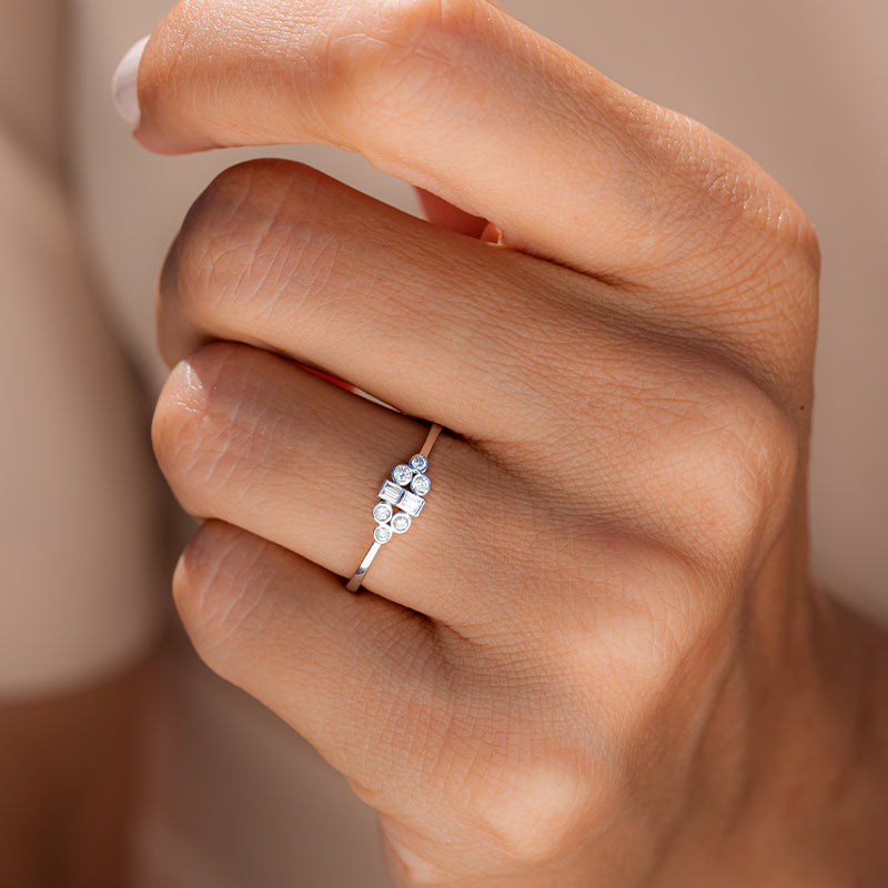 0.25 Karat Pırlantalı Yüzük