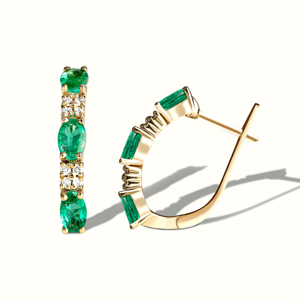 Mayra Zümrüt Küpe